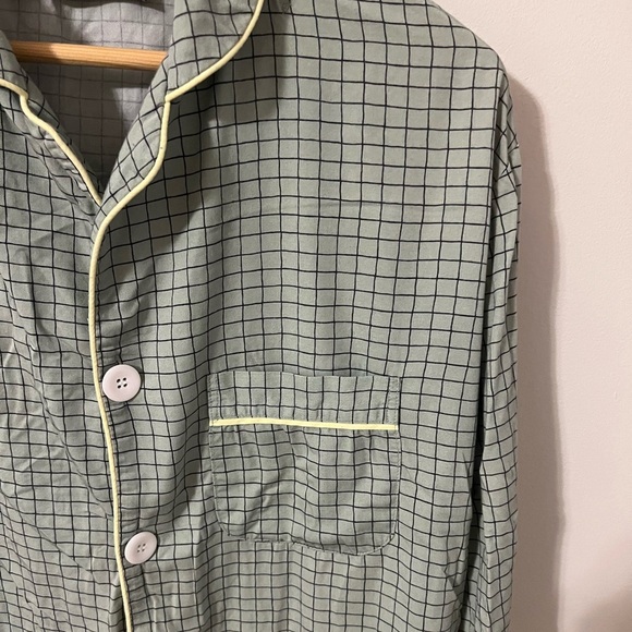 Jo’s Lounge Peppermint Buttondown Sleep Shirt One Size - Picture 7 of 9